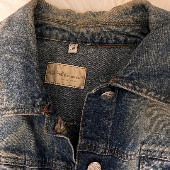 Blumarine Jean jacket, medium size - Picture 4 of 5